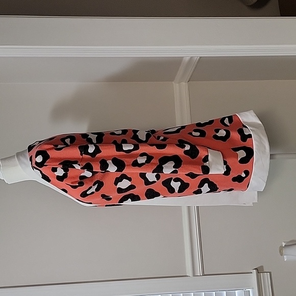 HEIMISH U.S.A Leopard Print Open Tunic Cardigan - Picture 3 of 6